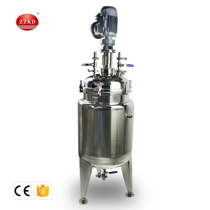 stainless steel reactor vessel