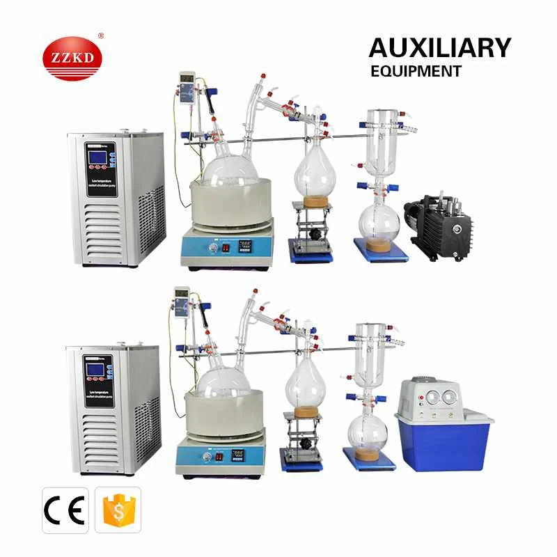 Short path fractional distillation kit