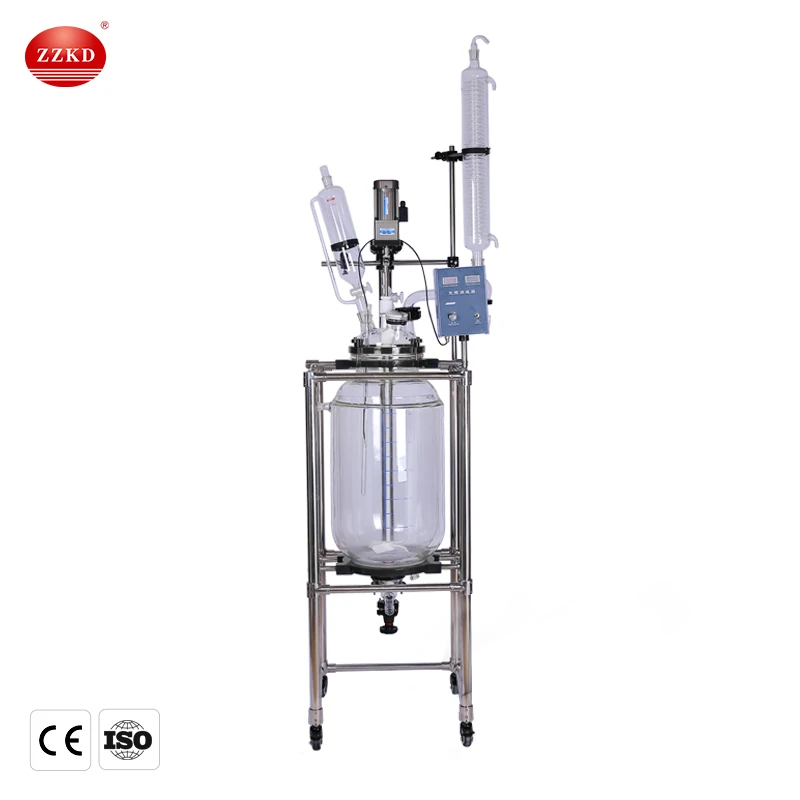 S-50L double-layer glass reactor S-50L double-layer glass reactor