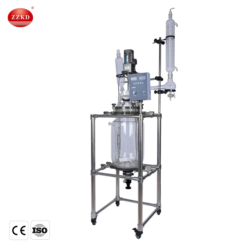 S-20L double-layer glass reactor S-20L double-layer glass reactor