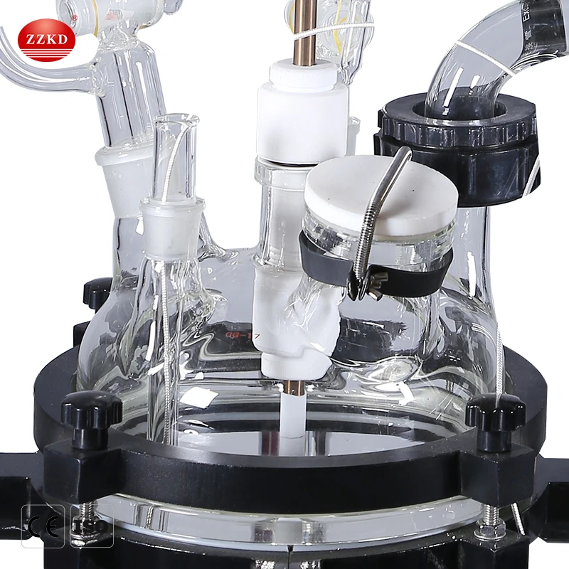 Double glass reactor body Double glass reactor body