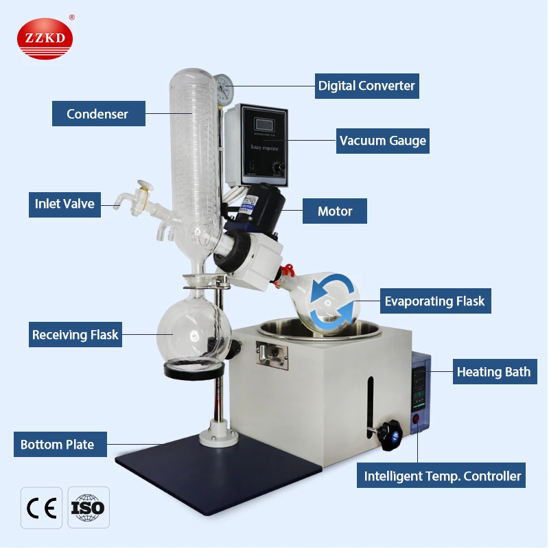 14.jpg installation of rotary evaporator