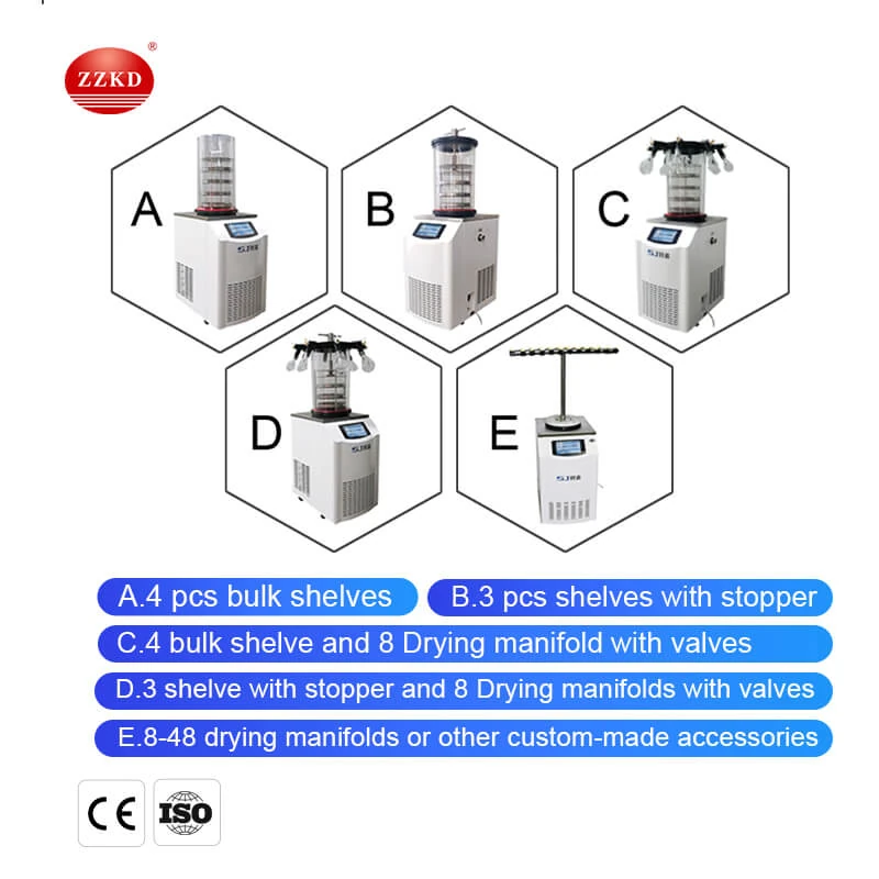 Advantages of experimental freeze dryer Advantages of experimental freeze dryer