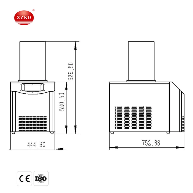 The main features of the small freeze dryer The main features of the small freeze dryer