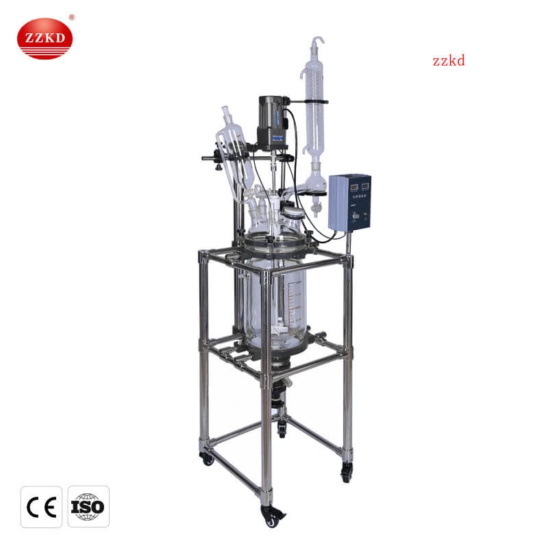 Double Layer Glass Reactor 10l Double Layer Glass Reactor 10l