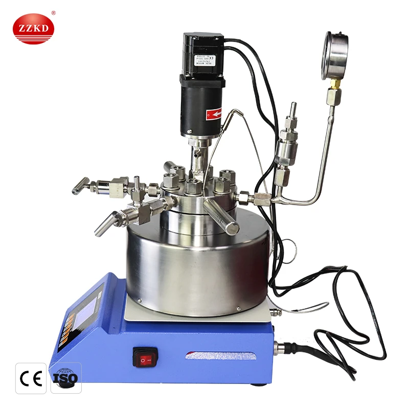 features of laboratory high-pressure reactor