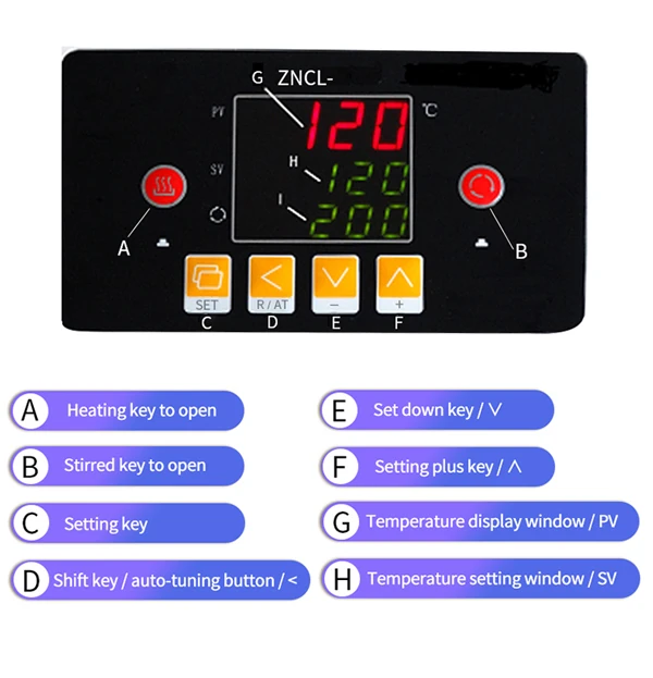 magnetic stirrer with hot plate