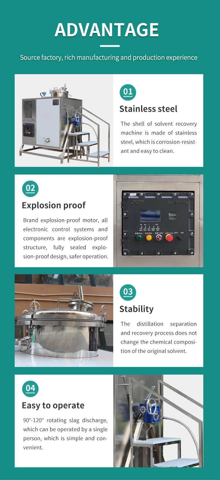 Xylene Recycling Machine Advantages