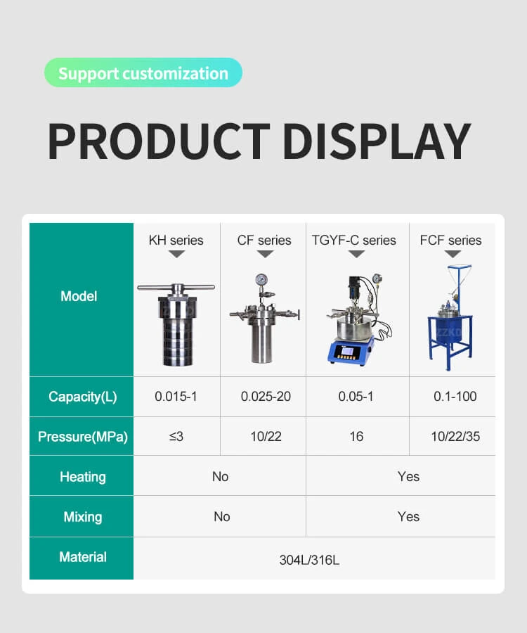High-Pressure Hydrogenation Reactor Display